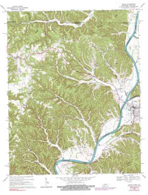 Celina USGS topographic map 36085e5