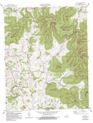 Savage USGS topographic map 36085f1