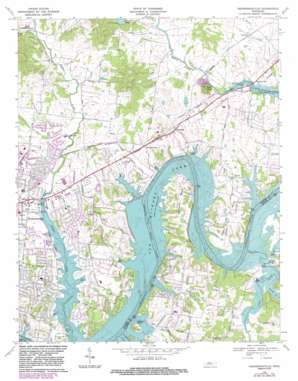 Hendersonville USGS topographic map 36086c5