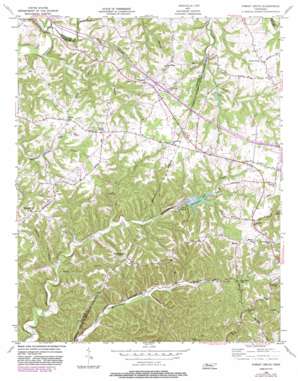 Forest Grove topo map