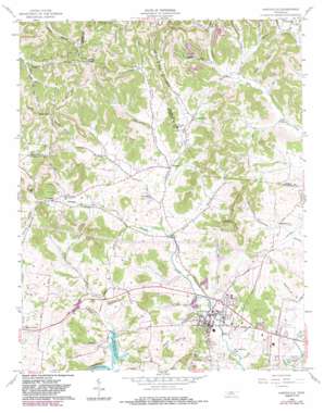 Hartsville USGS topographic map 36086d2