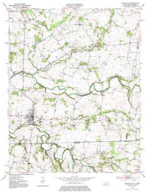 Adairville USGS topographic map 36086f7