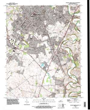 Bowling Green South USGS topographic map 36086h4