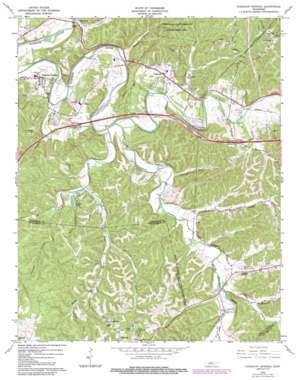 Dickson USGS topographic map 36087a1