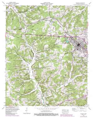 Dickson USGS topographic map 36087a4