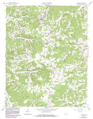 Vanleer USGS topographic map 36087b4
