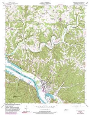Ashland City USGS topographic map 36087c1