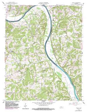 Excell USGS topographic map 36087d3