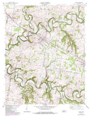 Hopkinsville USGS topographic map 36087e1