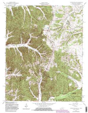Johnson Hollow USGS topographic map 36087f7