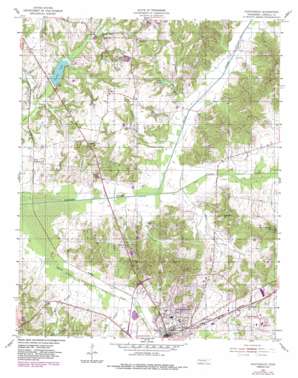 Huntingdon USGS topographic map 36088a4