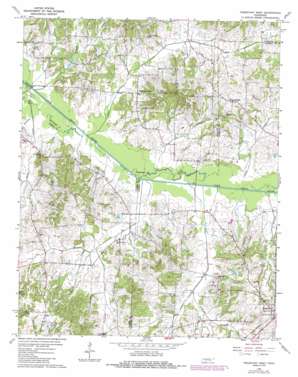 Trezevant West USGS topographic map 36088a6