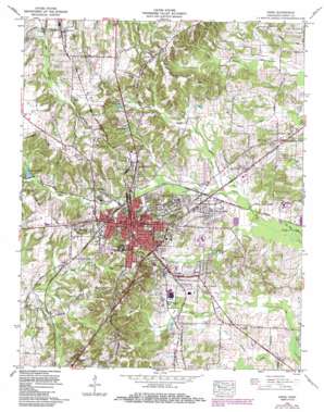 Paris USGS topographic map 36088c3