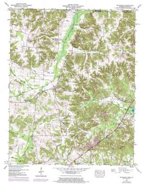 Buchanan USGS topographic map 36088d2