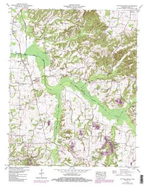 Cottage Grove USGS topographic map 36088d4