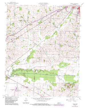 Harris USGS topographic map 36088d8