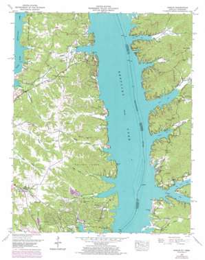 Rushing Bay USGS topographic map 36088e1