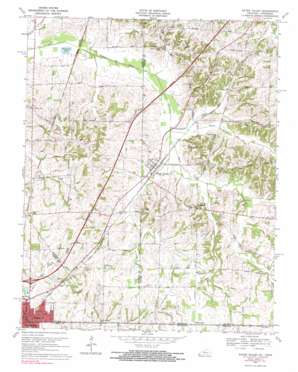 Water Valley topo map