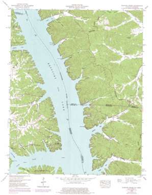 Rushing Bay USGS topographic map 36088f1