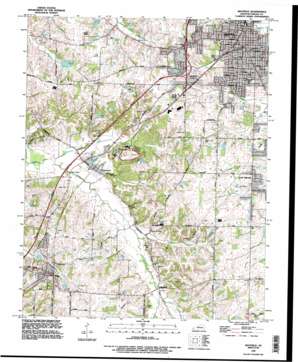 Mayfield USGS topographic map 36088f6