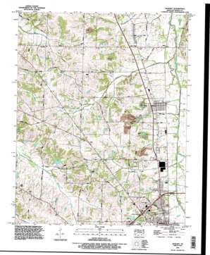 Hickory USGS topographic map 36088g6