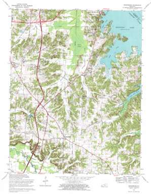 Briensburg USGS topographic map 36088h3