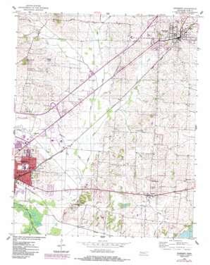 Newbern USGS topographic map 36089a3