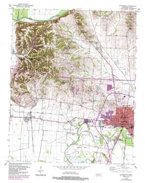 Dyersburg USGS topographic map 36089a4