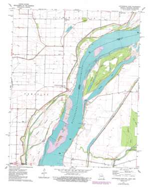 Cottonwood Point USGS topographic map 36089a6