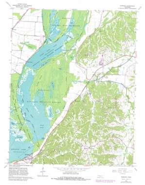 Samburg USGS topographic map 36089d3