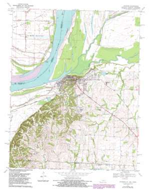 Hickman USGS topographic map 36089e2