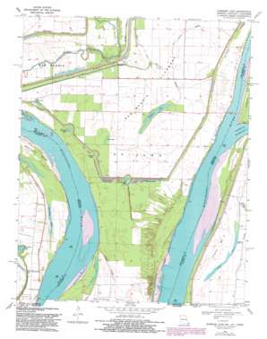Hubbard Lake USGS topographic map 36089e4