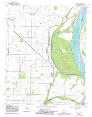 Wickliffe SW USGS topographic map 36089g2