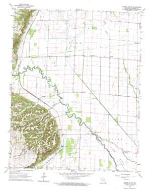 Clines Island USGS topographic map 36089h7