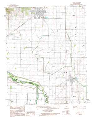 Campbell USGS topographic map 36090d1