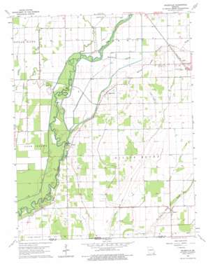 Oglesville USGS topographic map 36090e3