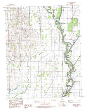 Broseley USGS topographic map 36090f2