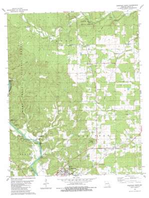 Doniphan North topo map