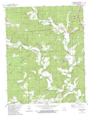 Stringtown USGS topographic map 36090g5