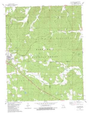 Ellsinore USGS topographic map 36090h6