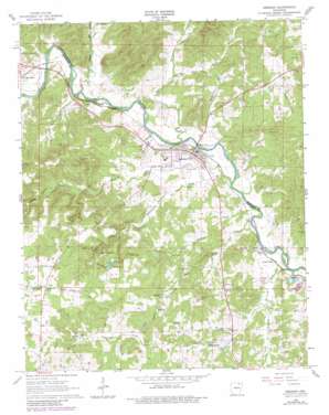 Imboden USGS topographic map 36091b2