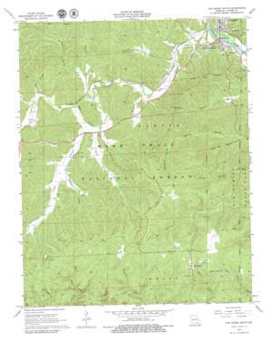 Van Buren South topo map