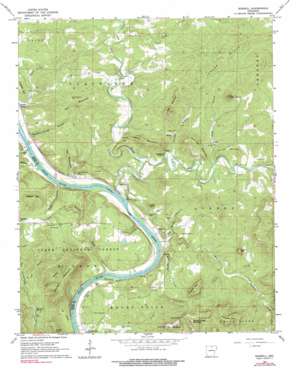 Harrison USGS topographic map 36092a1