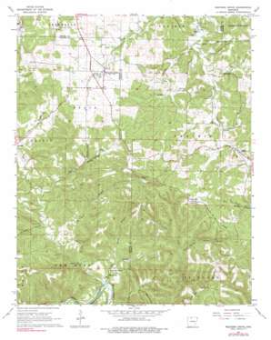 Western Grove USGS topographic map 36092a8
