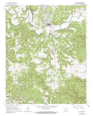 Yellville USGS topographic map 36092b6