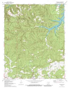 Cotter Sw topo map