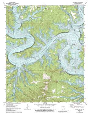 Cotter NW USGS topographic map 36092d6