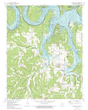 Diamond City USGS topographic map 36092d8