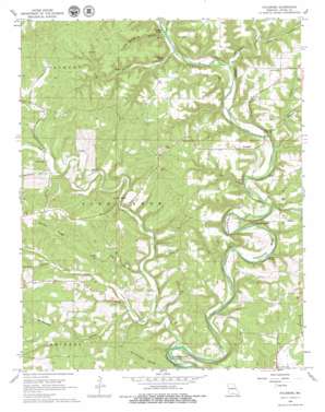 Sycamore USGS topographic map 36092f3