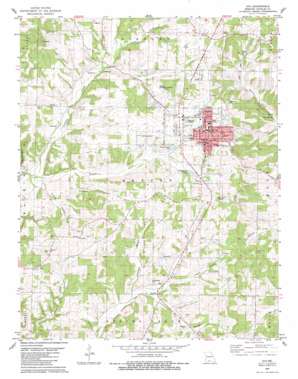 Ava USGS topographic map 36092h6
